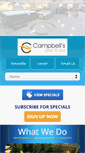Mobile Screenshot of campbellspools.com